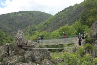 Parcours aventure en Rhone Alpes